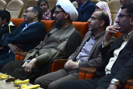 حضور امام جمعه و شهردار شهر گلدشت